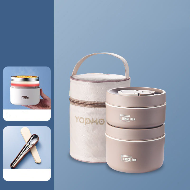 Thermal Lunch Box – Double-Walled Stainless Steel, Leak-Proof Seal