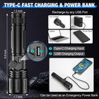 100000 lumen zaklamp 4
