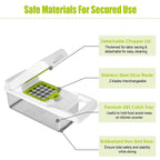 12-in-1 Vegetable Chopper Pro — Slicer, Dicer, Grater & Peeler Set 3