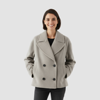 ALBA | WOMEN'S COAT | WIDE LAPELS AND CLASSIC ELEGANCE