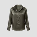 SOLENNE | WOMEN’S SATIN BLOUSE – TIMELESS ELEGANT STYLE
