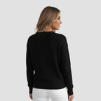 Cable Knit Sweater | Cozy Sophisticated Style, Regular Fit Winter Knit