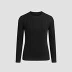 Cable Knit Sweater | Cozy Sophisticated Style, Regular Fit Winter Knit