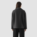 ALBA | WOMEN’S WOOL COAT – WIDE LAPEL CLASSIC ELEGANCE