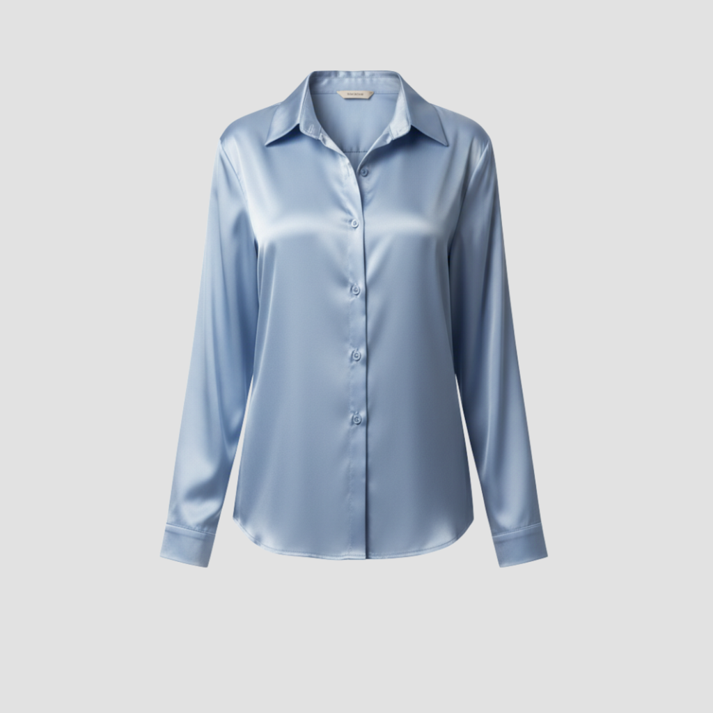 SOLENNE | WOMEN’S SATIN BLOUSE – TIMELESS ELEGANT STYLE