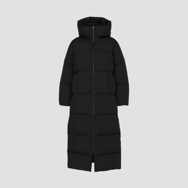 NOARA | WOMEN’S LONG QUILTED COAT – WARM ELEGANT WINTER OUTERWEAR