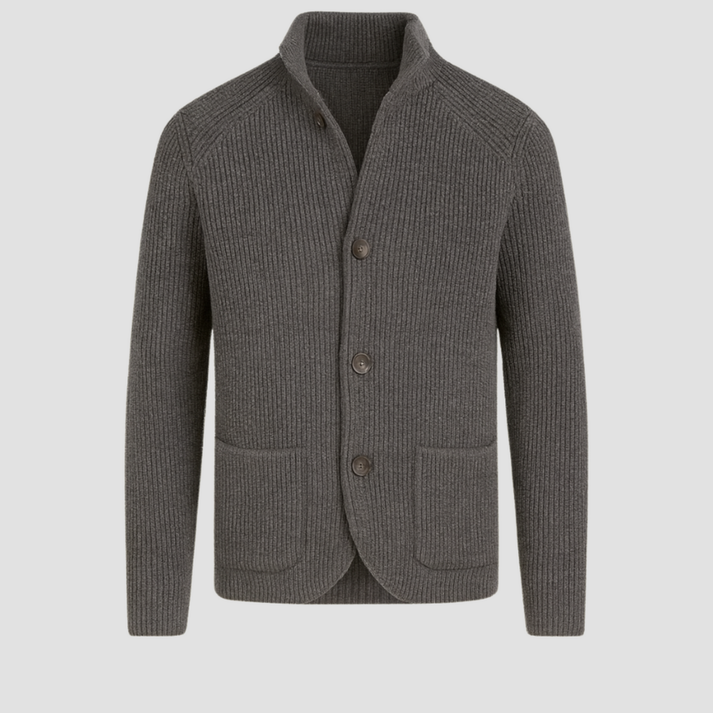RAMIRO | MEN’S KNITTED CARDIGAN – PREMIUM THICK KNIT COMFORT