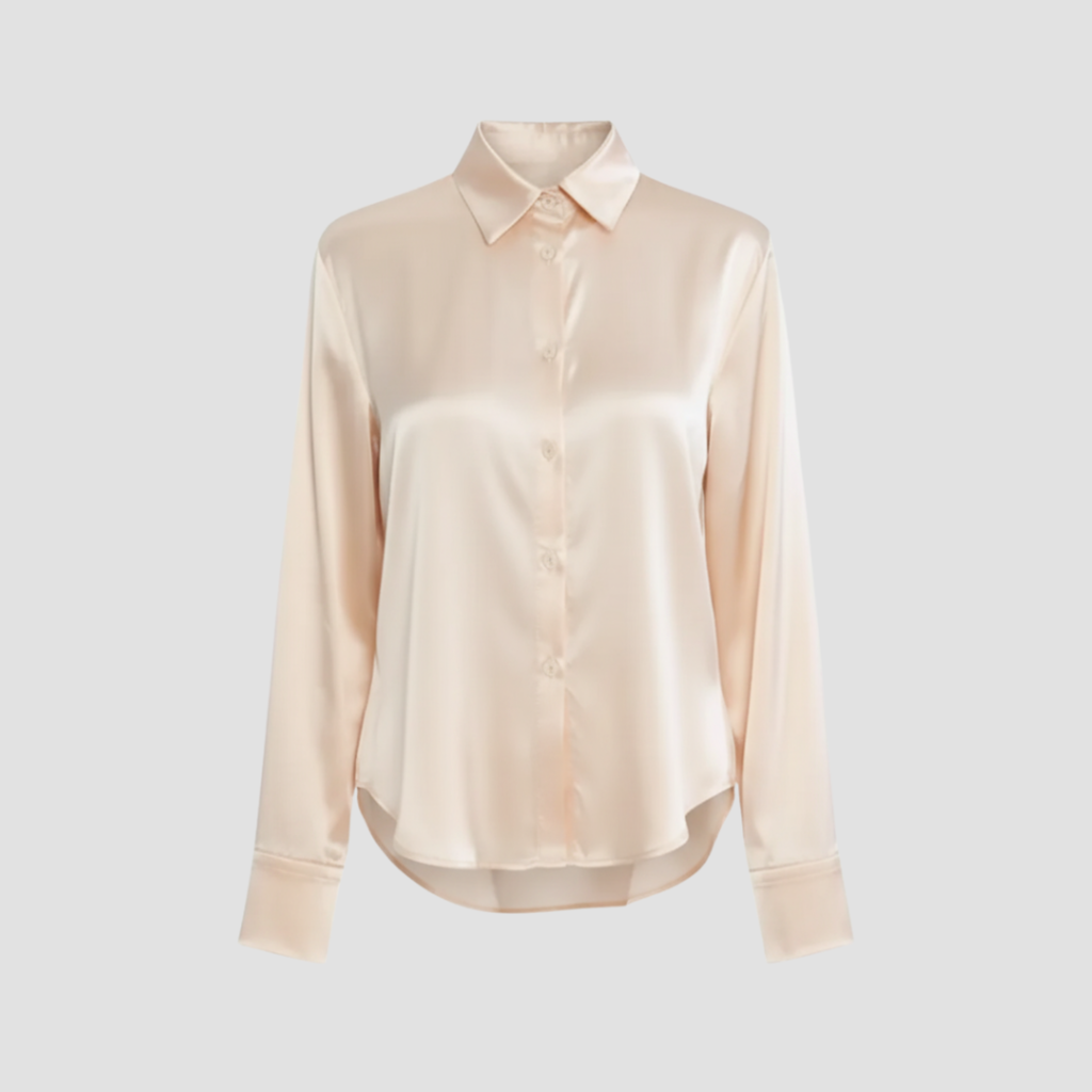 SOLENNE | WOMEN’S SATIN BLOUSE – TIMELESS ELEGANT STYLE