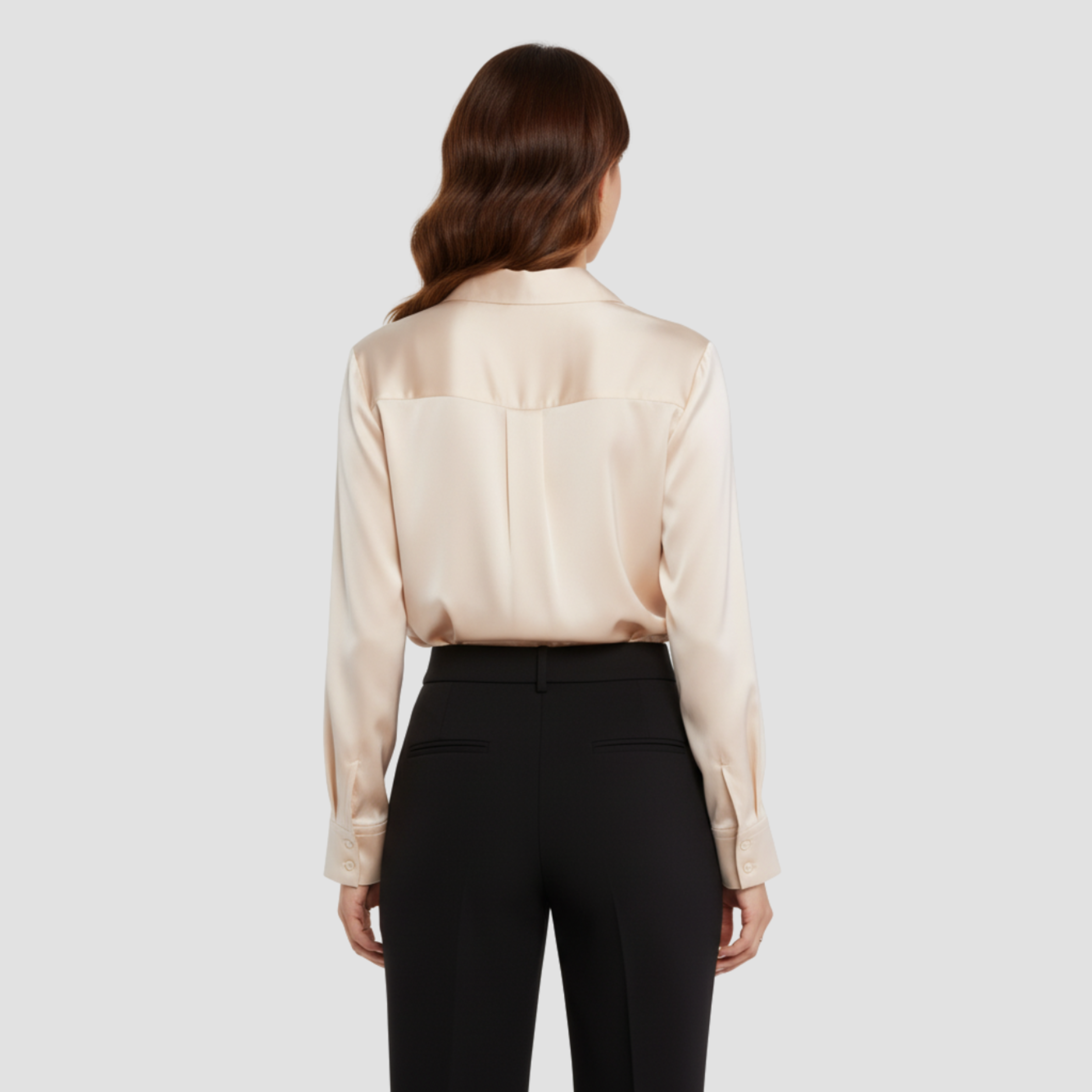 SOLENNE | WOMEN’S SATIN BLOUSE – TIMELESS ELEGANT STYLE