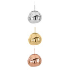 LunaLux Glass Pendant Light with Modern Elegance and Warm Ambient Illumination for Dining Areas