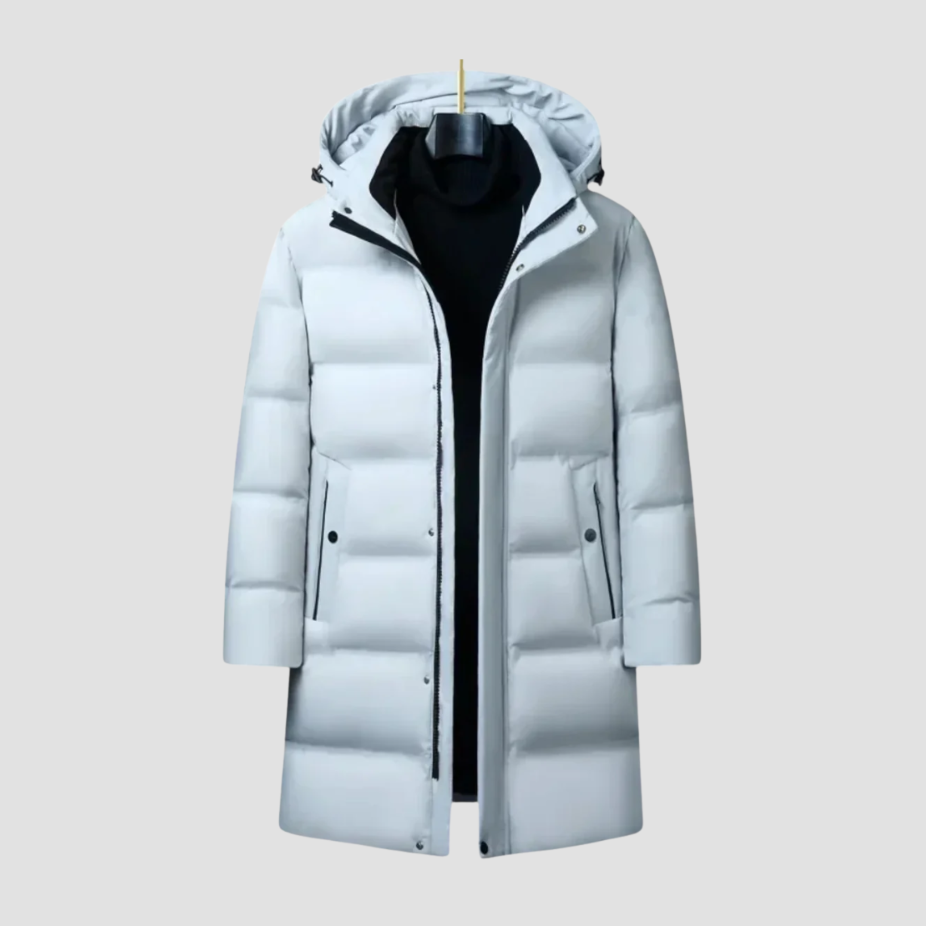 EZEKIAH | MEN'S PUFFER COAT – WINTER PROTECTION AND STRUCTURED DESIGN