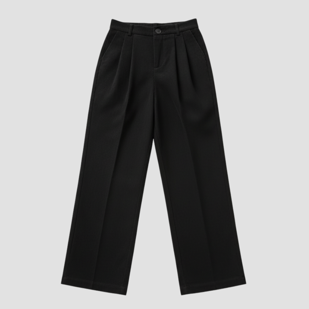 Women’s High-Waisted Corduroy Pants | Wide-Leg Sophisticated Style Everyday