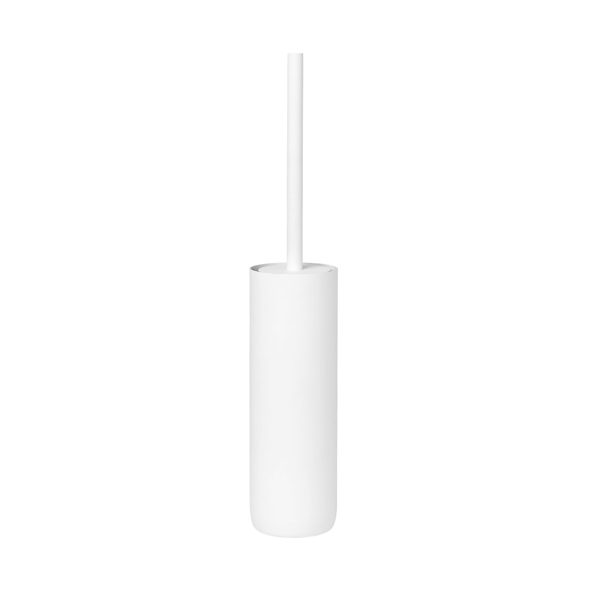 Toilet Brush Metal – Titanium-Coated Finish with Non-Slip Base