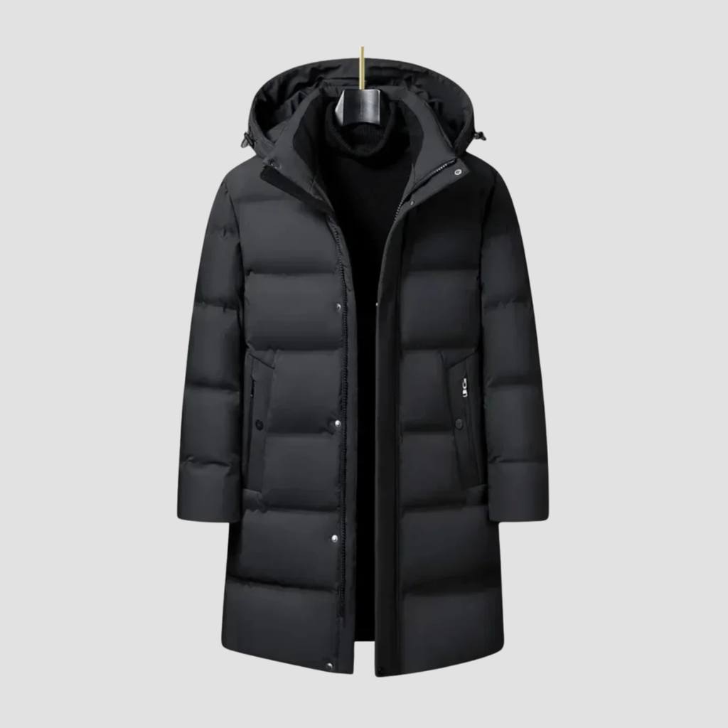 EZEKIAH | MEN'S PUFFER COAT – WINTER PROTECTION AND STRUCTURED DESIGN