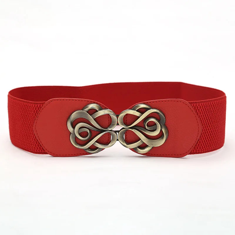 Traditionele Vintage Damesriem met Knopen in Retro Stijl voor Oktoberfest