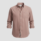 Men’s Brushed Cotton Shirt | Timeless Comfort, Button-Down Style