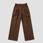 Women’s High-Waisted Corduroy Pants | Wide-Leg Sophisticated Style Everyday
