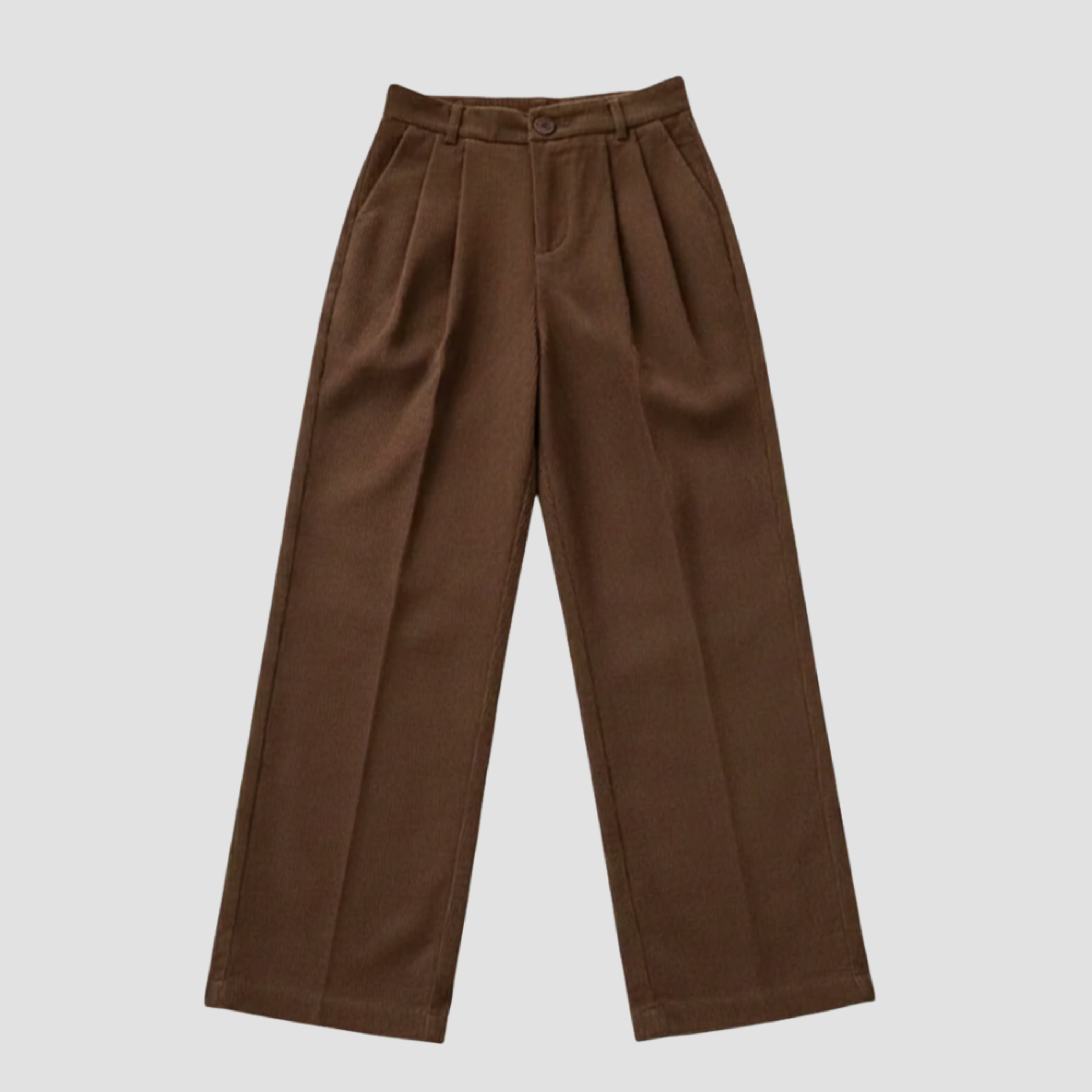 Women’s High-Waisted Corduroy Pants | Wide-Leg Sophisticated Style Everyday