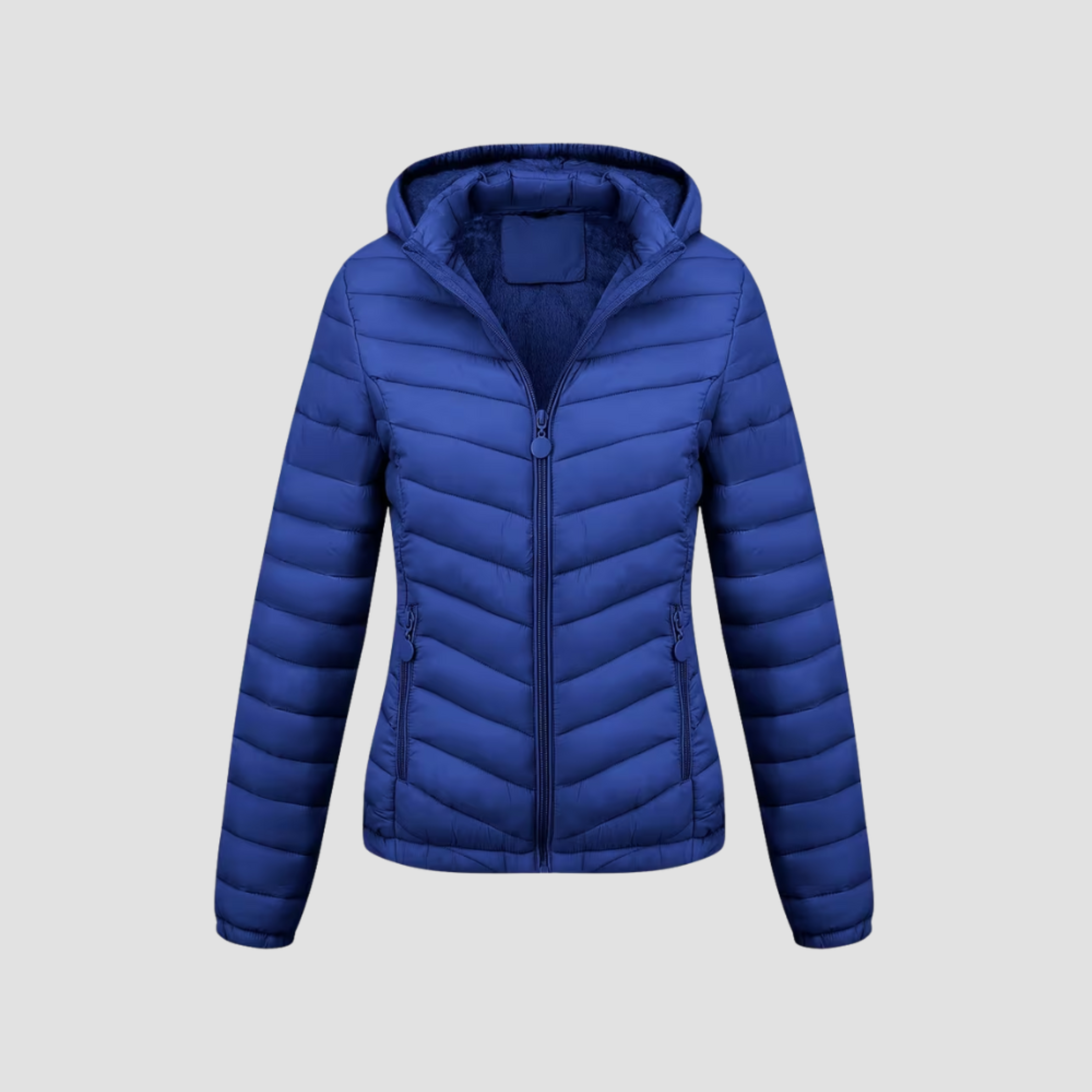 Women’s Lightweight Winter Jacket | Warm Modern Fit, Hooded Quilted Coat