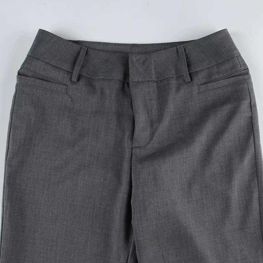 Women’s High-Waist Flared Trousers | Tailored Fit, Wide Leg & Elegant Everyday Style
