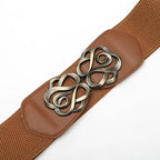 Traditionele Vintage Damesriem met Knopen in Retro Stijl voor Oktoberfest