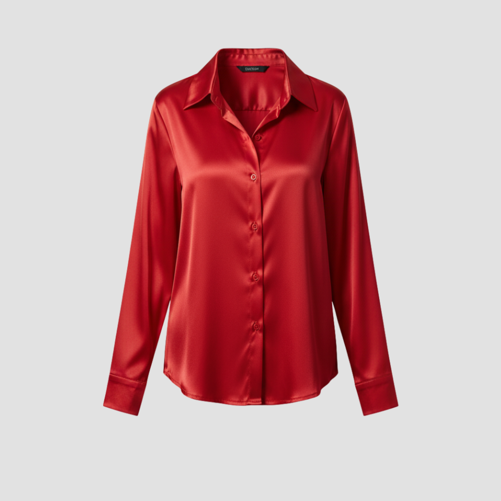 SOLENNE | WOMEN’S SATIN BLOUSE – TIMELESS ELEGANT STYLE