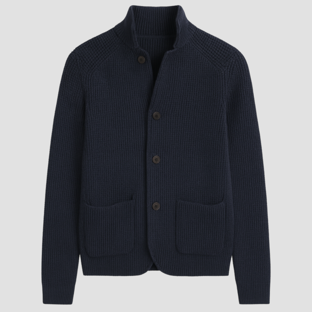 RAMIRO | MEN’S KNITTED CARDIGAN – PREMIUM THICK KNIT COMFORT