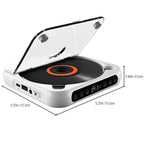 Portable CD Player – Bluetooth 5.3 with Rechargeable Battery