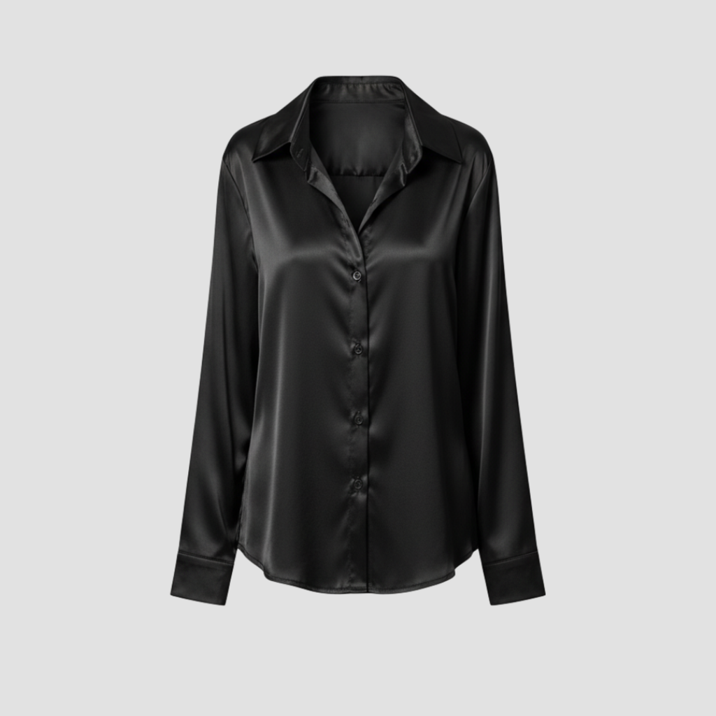 SOLENNE | WOMEN’S SATIN BLOUSE – TIMELESS ELEGANT STYLE