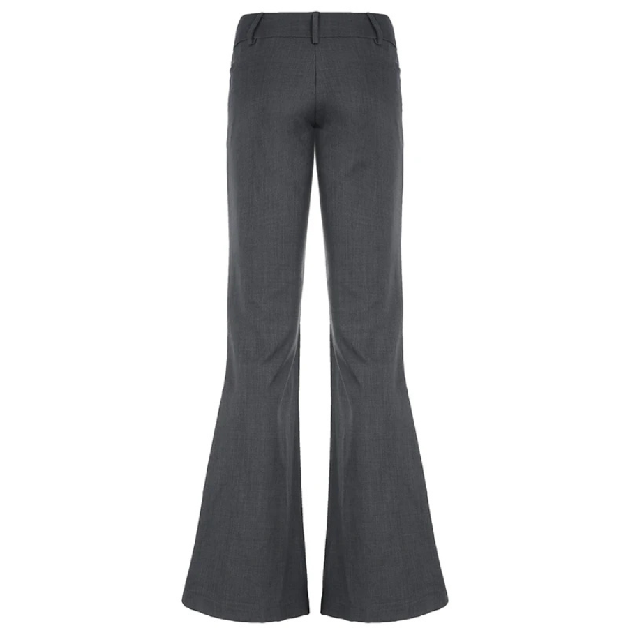 Women’s High-Waist Flared Trousers | Tailored Fit, Wide Leg & Elegant Everyday Style