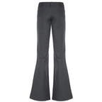 Women’s High-Waist Flared Trousers | Tailored Fit, Wide Leg & Elegant Everyday Style