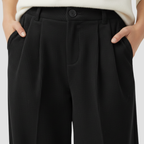 Women’s High-Waisted Corduroy Pants | Wide-Leg Sophisticated Style Everyday