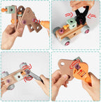 Kids Tool Case – Construction Set with Electric Screwdriver and Parts