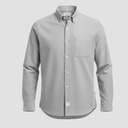 Men’s Brushed Cotton Shirt | Timeless Comfort, Button-Down Style