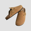 Men’s Mule Clogs | Suede-Look Finish, Adjustable Buckle & Easy Slip-On Comfort