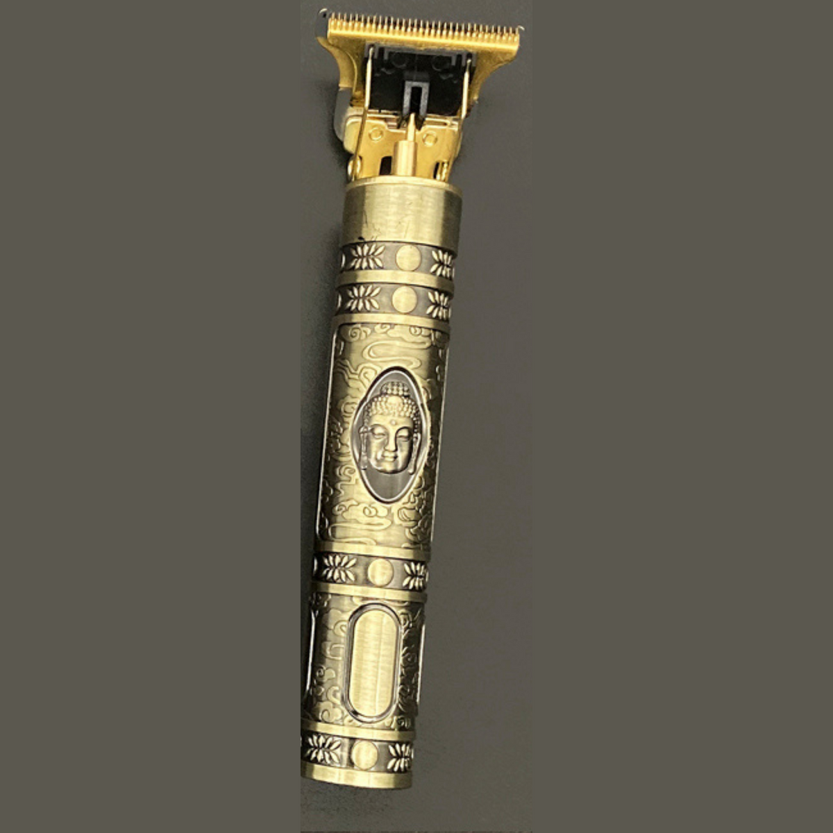 Vintage Beard Trimmer – Cordless Waterproof Grooming Tool with Precision Cutting Design