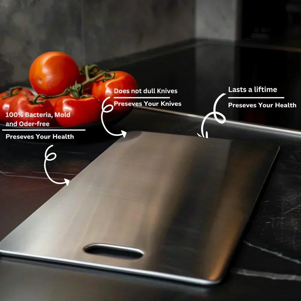 Titanium Cutting Board – Durable Surface for Hygienic Prep