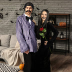 Addams Family Kostuums Stellen Gothic Halloween Set 1
