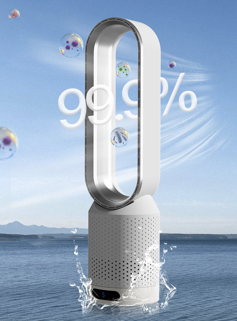 AirPure 3-in-1 Air Cooler with HEPA Filtration, UV Purification and Quiet Whole-Room Cooling 6