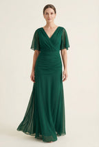 Alondra | Floral Pleated Maxi Dress 1