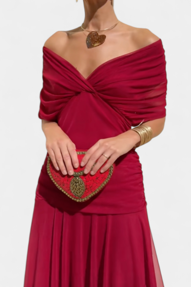 Alondra | Floral Pleated Maxi Dress 12