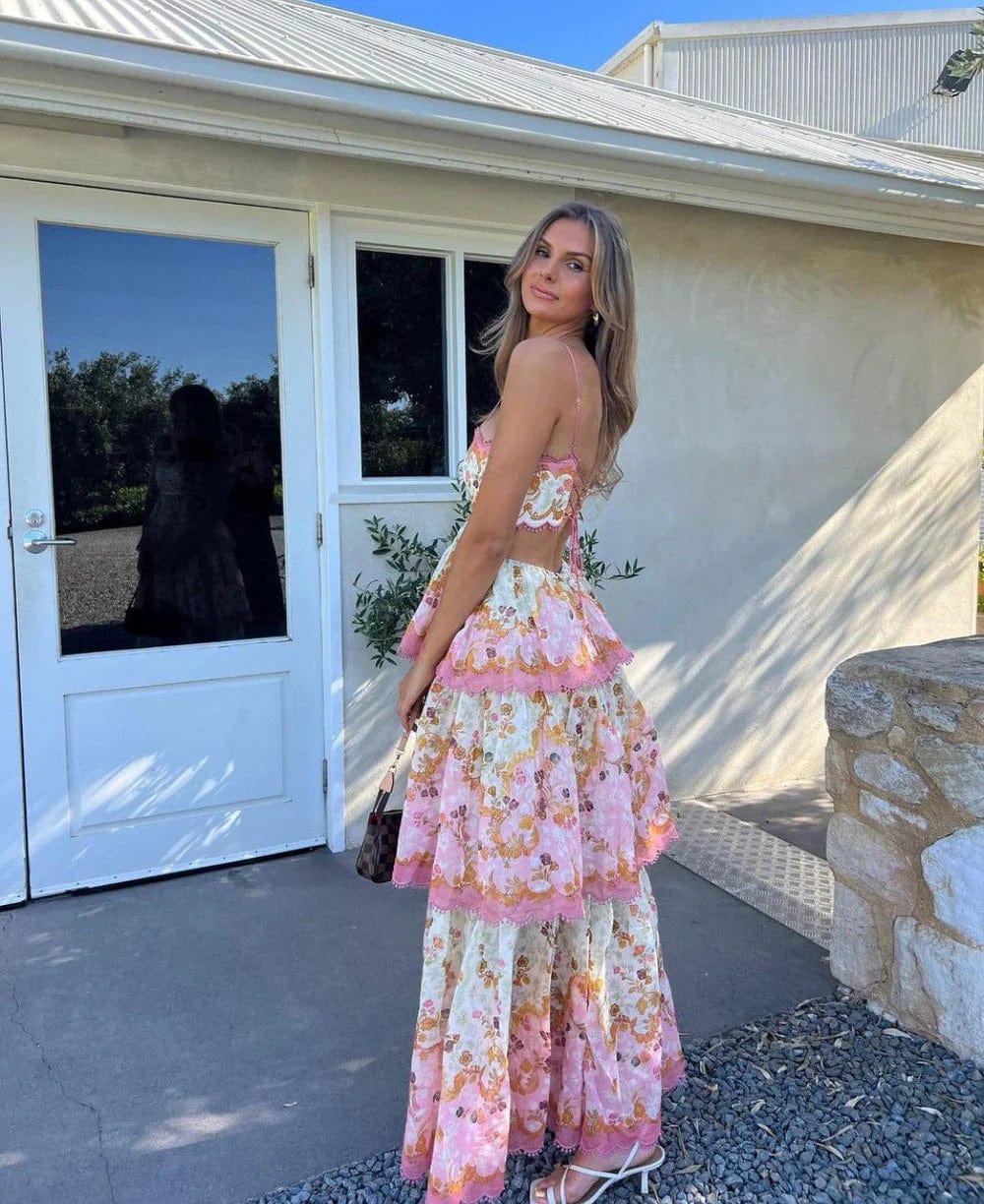 Amanda | Women's Elegant Tiered Summer Dress 3