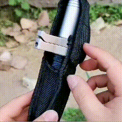 Automatic Self-Defense Walking Stick With Anti-Slip Grip 4
