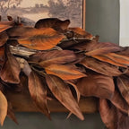 Autumn Magnolia Leaf Garland 0