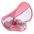 Baby Zwemtrainer met Zonnescherm – Opblaasbare Zwemring (3–24 mnd) 0