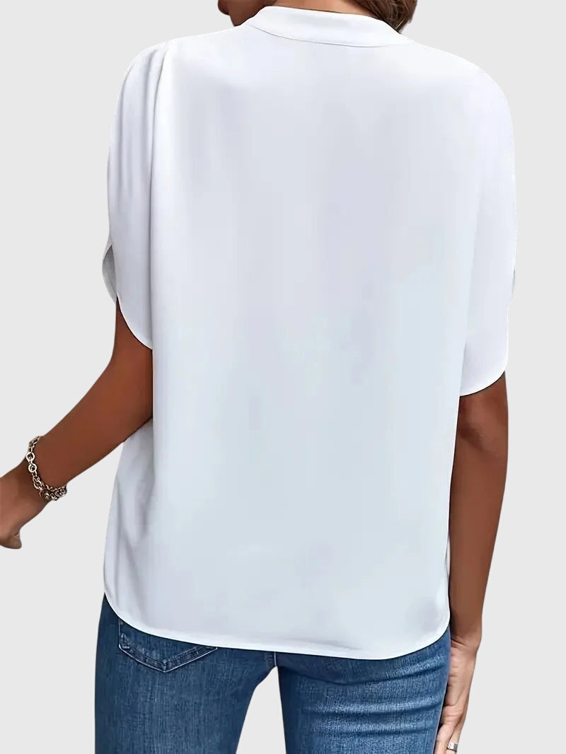 Beatrix | Soft V Neck Blouse 1