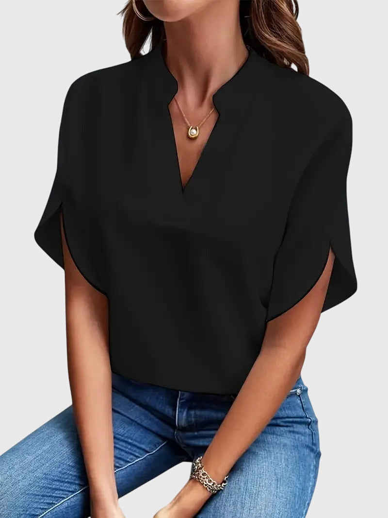 Beatrix | Soft V Neck Blouse 3