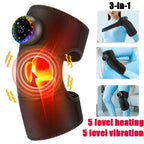 Beheizte Schulterstütze mit Vibration, LED-Anzeige, wiederaufladbar, für Schultern und Gelenke 9
