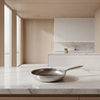 Titanium Frying Pan – Induction Ready with a Hammered Uncoated Surface
