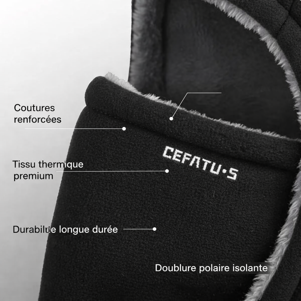Thermal 3-in-1 Balaclava | Windproof Fleece Face Mask for Cold Weather